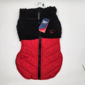 Large Dog Coat Jacket NWT REEBOK Sherpa